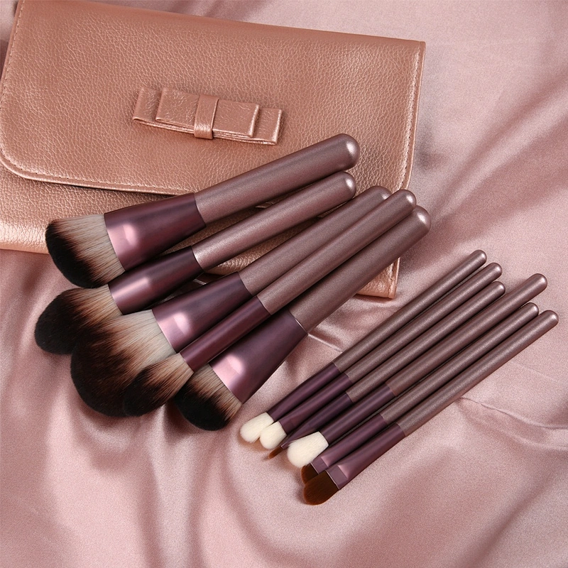 12pcs neutral package Private label makeup brushes professional veganl Make up Cosmetic Brushes Set