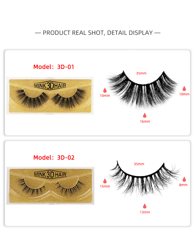 wholesale Big 3d 35mm mink eyelashes vendor 100% mink eyelashes faux mink eyelashes