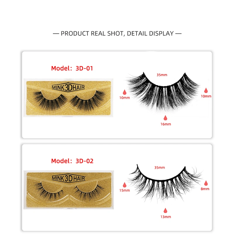 wholesale Big 3d 35mm mink eyelashes vendor 100% mink eyelashes faux mink eyelashes