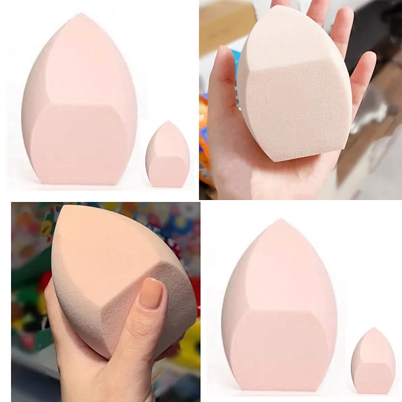 Super Big Microfiber Makeup Blender Hydrophilic Latex Free Private Label Beauty Sponge Soft Cosmetic Puff Custom Makeup Sponges