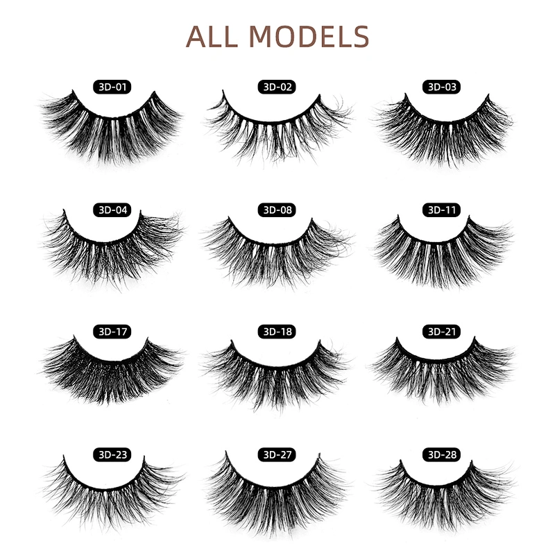 Lashes 3d Wholesale Vendor 35mm Eyelashes 35mm 3d Mink Eyelash With Eyelash Box Packaging