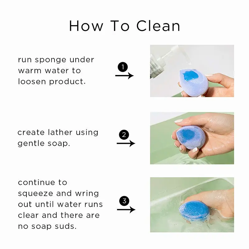 Microfiber Velvet Beauty Sponge Blender Beauty Latex Free Makeup Sponge