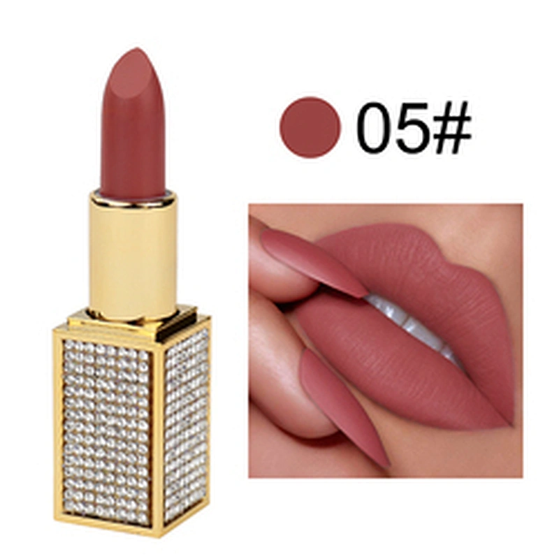 waterproof high pigment matte bullet lipstick MakeUp Vendors Bullet matte Private label wholesale lipstick mat