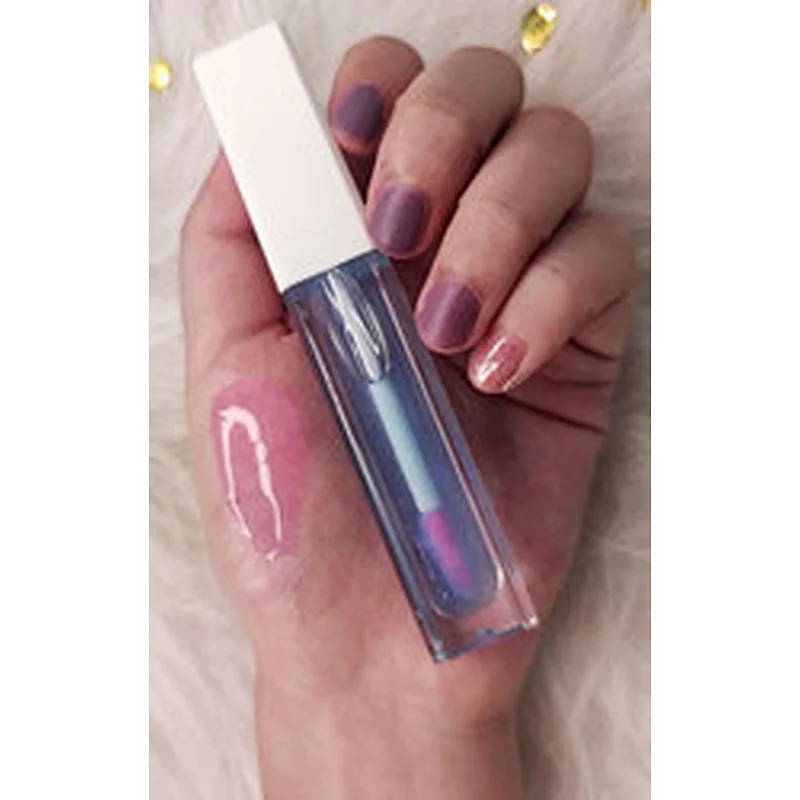 No brand cosmetic private label vegan high pigment glossy shiny customized your own label  12 colors glitter lipgloss