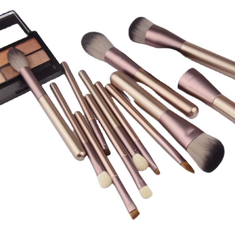 12pcs neutral package Private label makeup brushes professional veganl Make up Cosmetic Brushes Set
