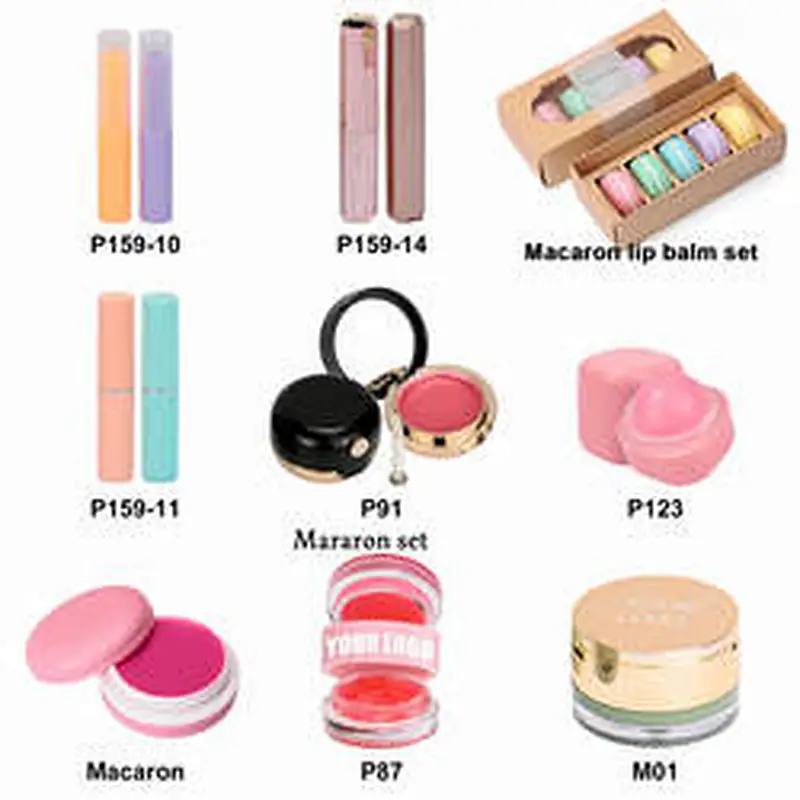 Wholesale Hydrating Moisturizing Lip Care Balm Travel Size Mini Lip Balm Custom Logo Mini Lip Balm
