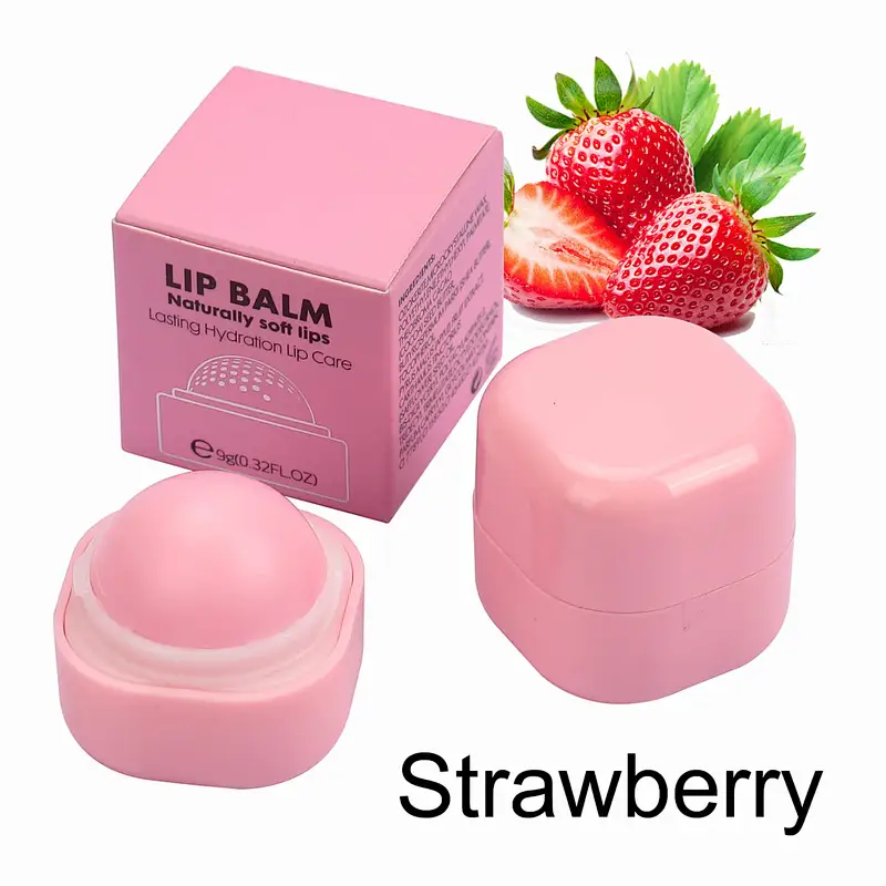 high quality Private label lip balm best selling custom logo flavors square shape Mini organic Lip blam
