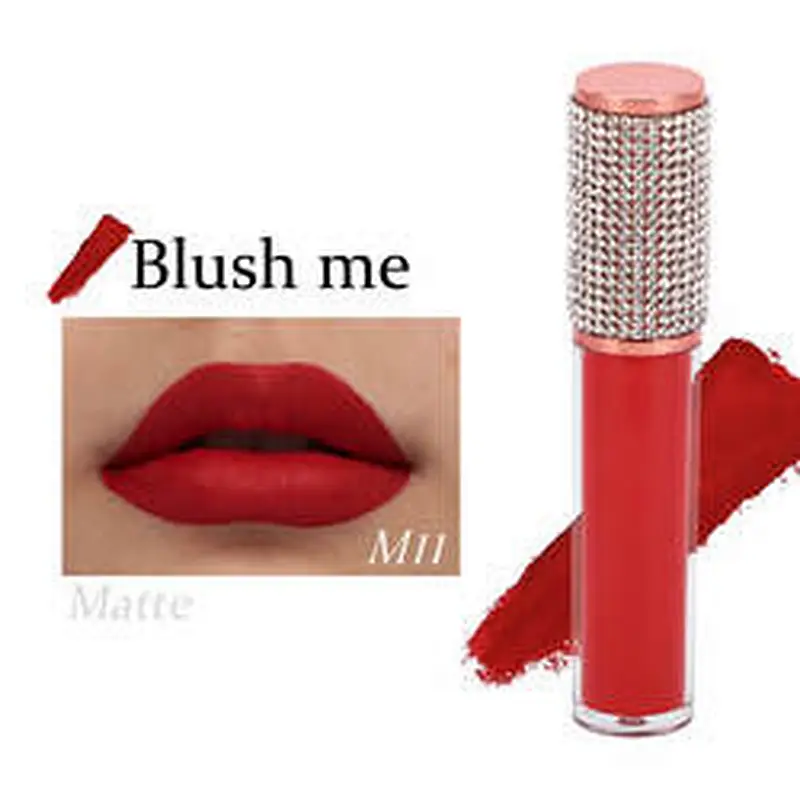 Fast Delivery 162 Shades Liquid Lipstick Lip Gloss Private Label Custom Logo Shiny Glitter Clear Lipgloss