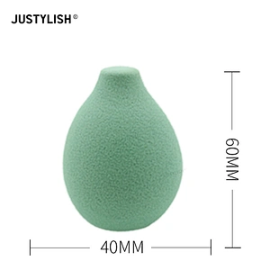 Non-latex cosmetic Sponge New Round Shape Makeup Sponge With Avocado Lemon Shape