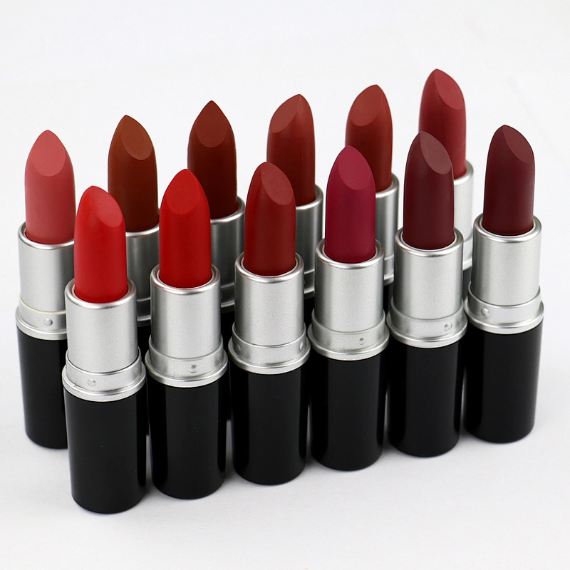 waterproof high pigment matte bullet lipstick MakeUp Vendors Bullet matte Private label wholesale lipstick mat