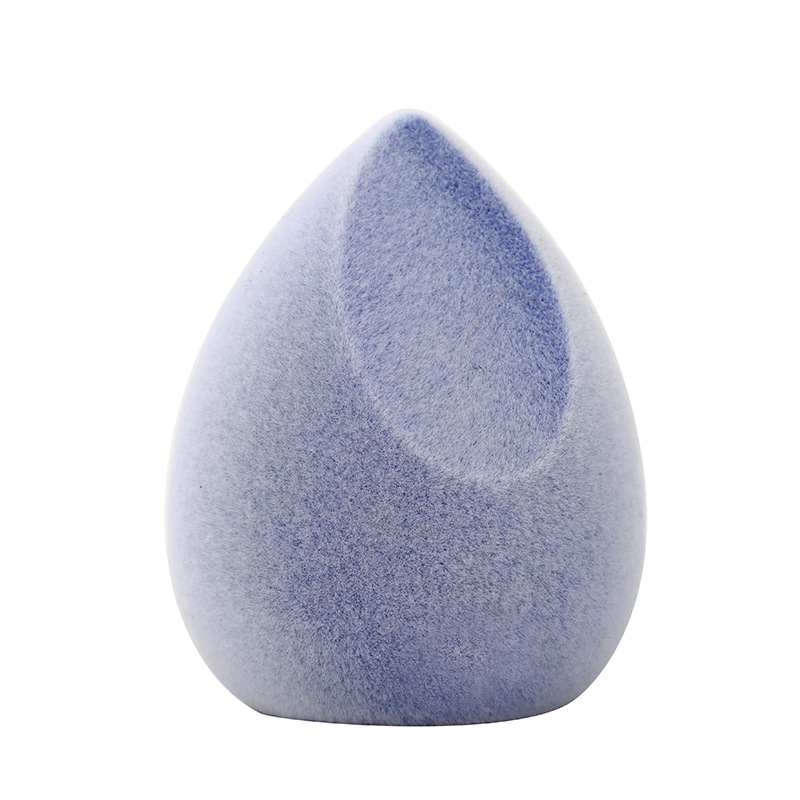 Microfiber Velvet Beauty Sponge Blender Beauty private label  Customized Logo Acceptable  Latex Free Makeup Sponge