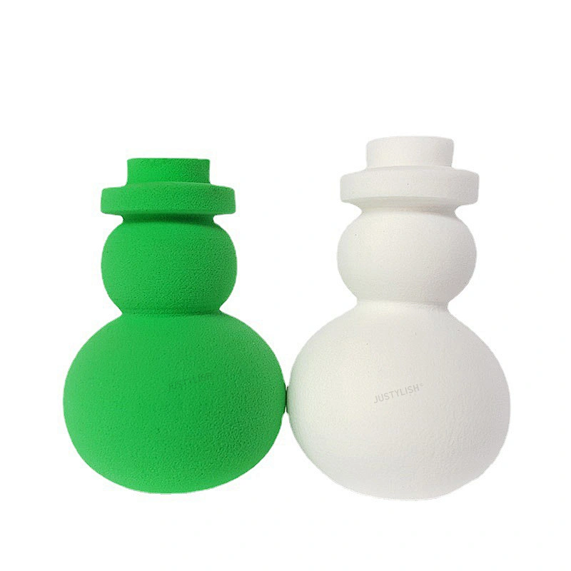 Christmas Beauty Sponge Tree Snowman Makeup Cosmetics Blender Holiday Gift Set
