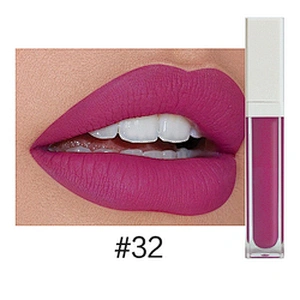 35 colors OEM private label liquid lipstick custom matte waterproof lipstick nude matte lipstick