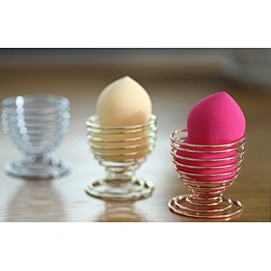 Wire blender beauty egg cosmetic powder Puff makeup sponge holder