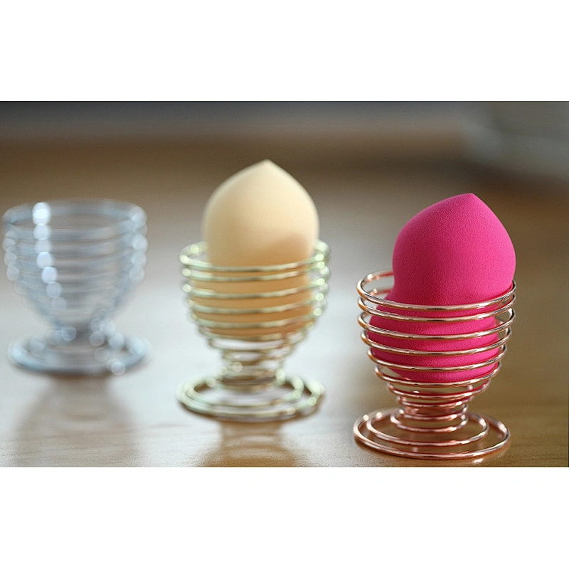 Wire blender beauty egg cosmetic powder Puff makeup sponge holder