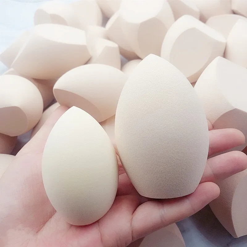 Latex Free Soft Vegan make up huge Foundation blender beauty cosmetic powder puff big size makeup sponge