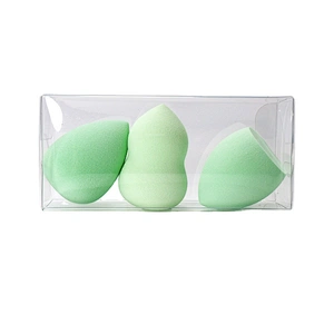 3pcs suit Cosmetic Beauty Sponge Latex Free Makeup Sponge Set with box