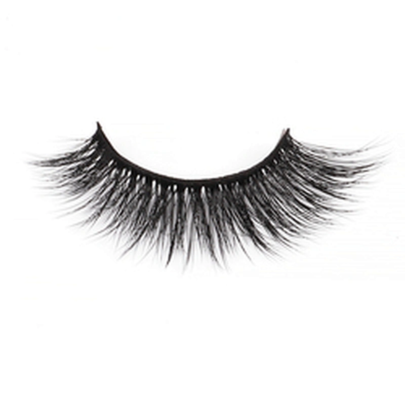 False eyelashes square box oem custom false eyelashes natural handmade faux mink false eyelashes