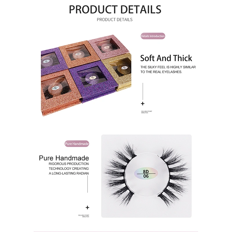 eyelash private label eyelash vendor customized boxes rose gold natural eyelash
