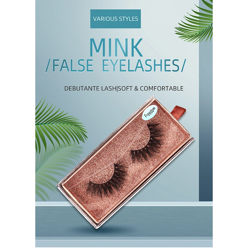 3d mink luxury eyelashes vendor eyelash boxes custom logo fluffy eyelashes