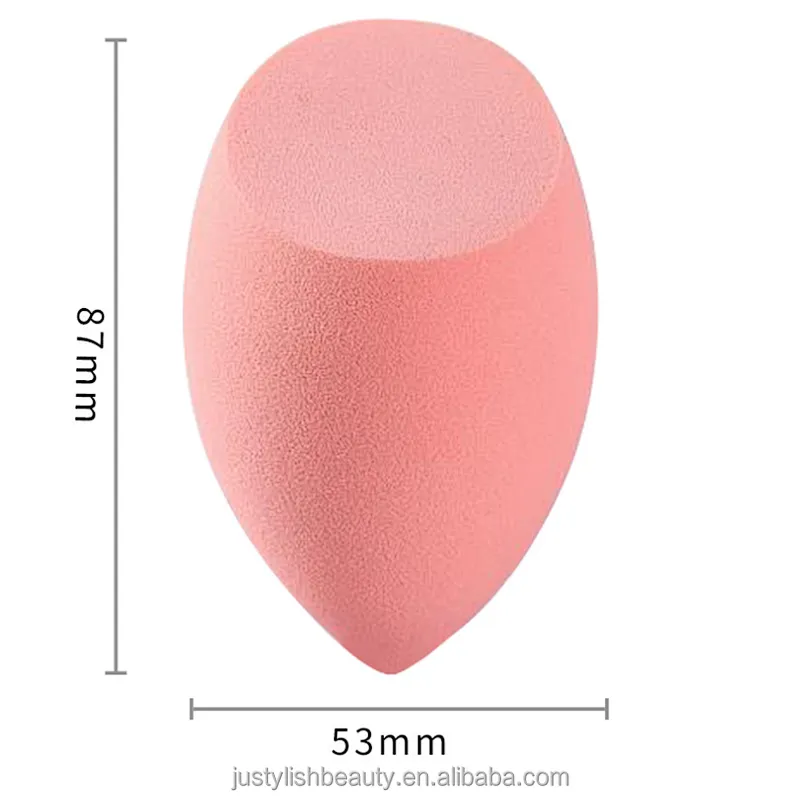 Super Big Microfiber Makeup Blender Hydrophilic Latex Free Private Label Beauty Sponge Soft Cosmetic Puff Custom Makeup Sponges
