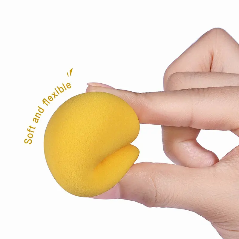 Latex Free  Mango power puff  Foundation Soft Beauty Blending Puff Makeup Sponge