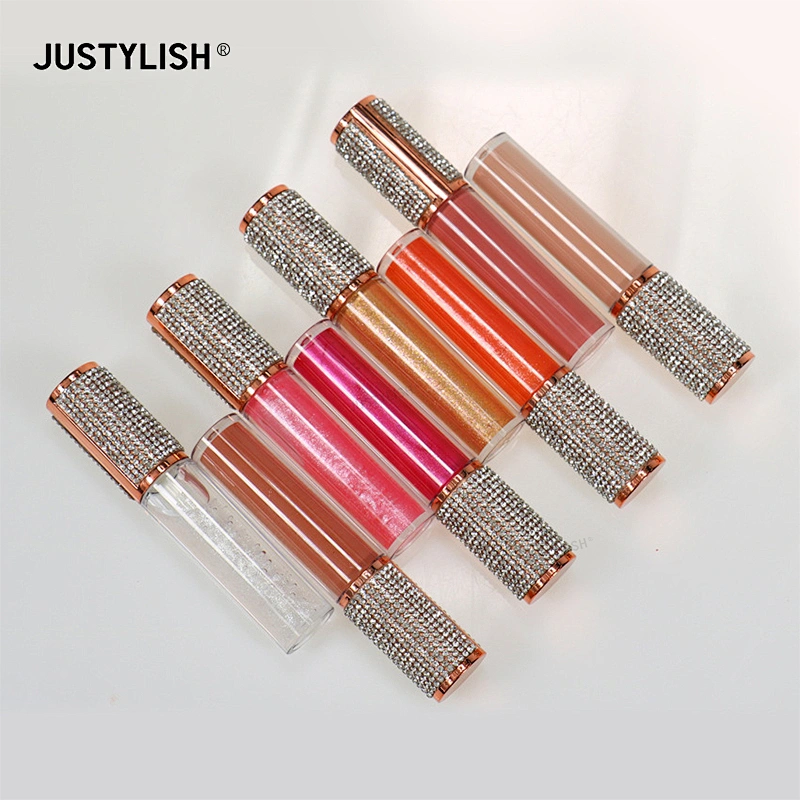 Fast Delivery 162 Shades Liquid Lipstick Lip Gloss Private Label Custom Logo Shiny Glitter Clear Lipgloss