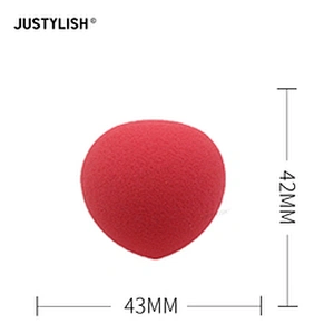 Non-latex cosmetic Sponge New Round Shape Makeup Sponge With Avocado Lemon Shape