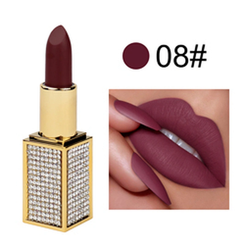 OEM ODM private label vegan Velvet mate lipstick wholesale velvet long lasting lipstick mate lipstick custom logo