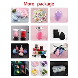 Hot Sale Gradient Color Blend Beauty Makeup Sponge For Foundation