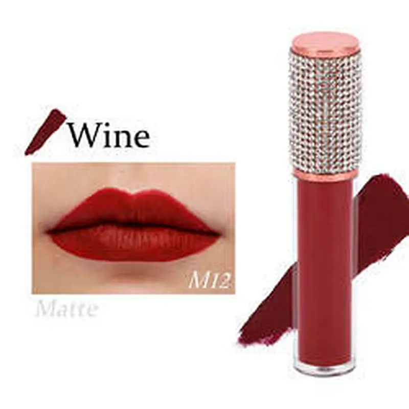 Fast Delivery 162 Shades Liquid Lipstick Lip Gloss Private Label Custom Logo Shiny Glitter Clear Lipgloss