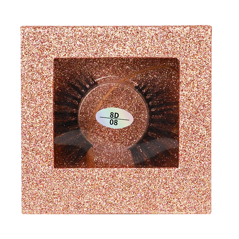 eyelash private label eyelash vendor customized boxes rose gold natural eyelash