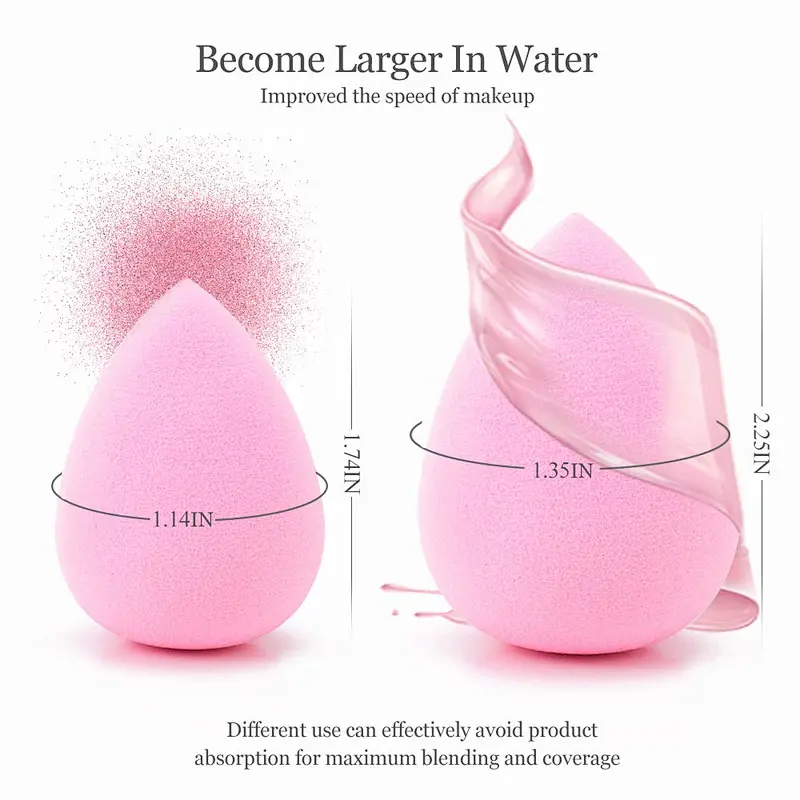Hot Sale Gradient Color Blend Beauty Makeup Sponge For Foundation