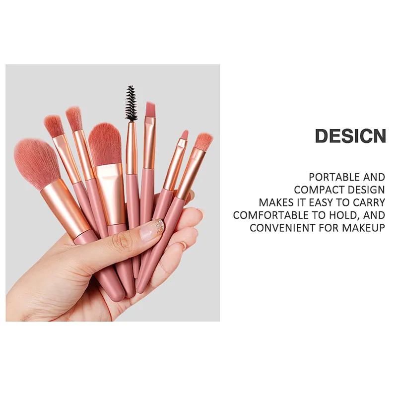 8 Years Professional Factory beauty brush set professional Custom Logo makeup brushes