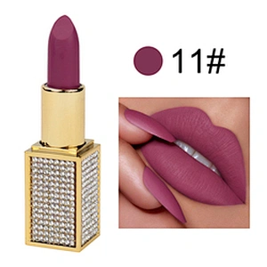 OEM ODM private label vegan Velvet mate lipstick wholesale velvet long lasting lipstick mate lipstick custom logo
