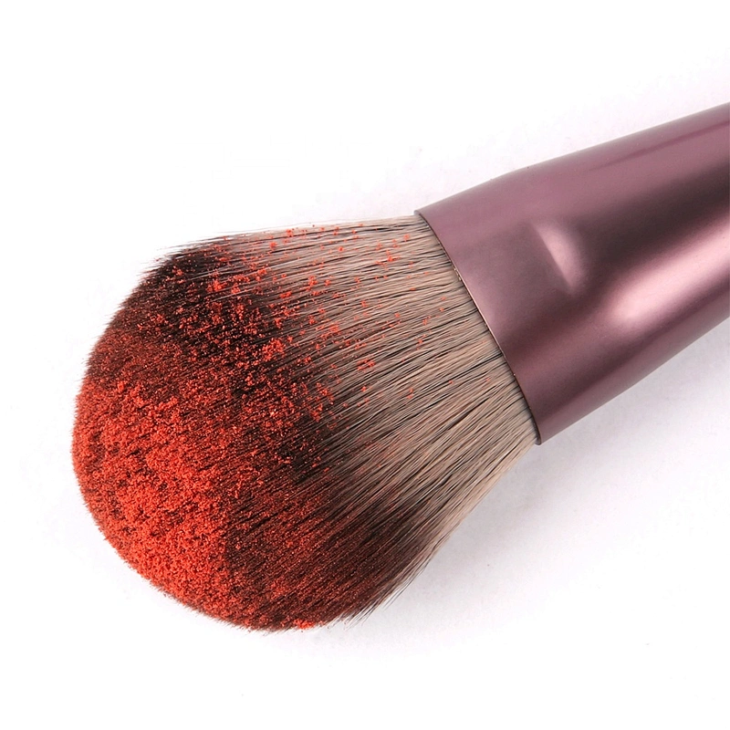 Free sample wholesale private logo fashion bling cosmetic rose gold custom makeup brushes set