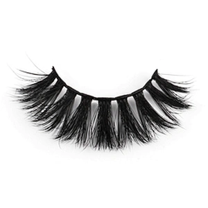 False eyelashes square box oem custom false eyelashes natural handmade faux mink false eyelashes