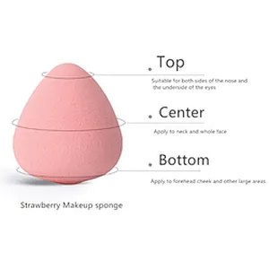 Private label make up powder puff Soft latex free makeup sponge blender beauty