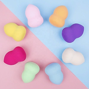 Sponge Puff Set Makeup sponge Cosmetic Blender Bag Custom  Oem Customized Pvc Box makeup sponge set