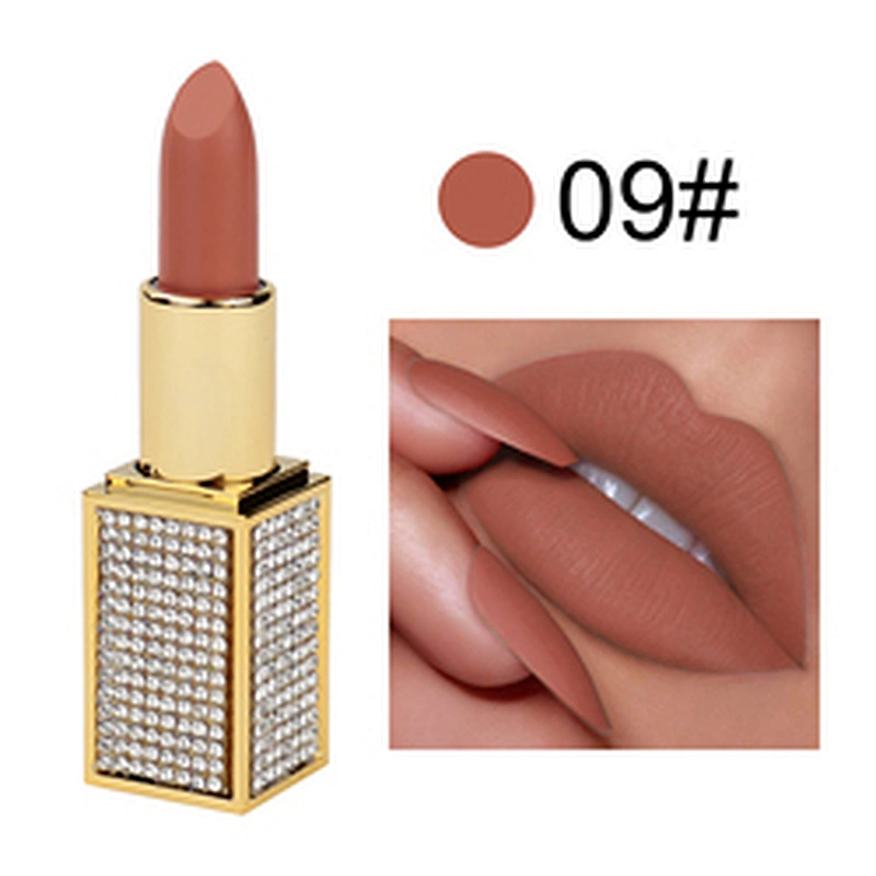 OEM ODM private label vegan Velvet mate lipstick wholesale velvet long lasting lipstick mate lipstick custom logo