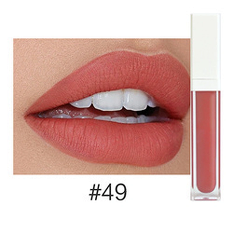 35 colors OEM private label liquid lipstick custom matte waterproof lipstick nude matte lipstick