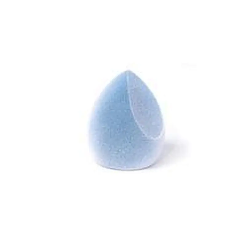 latex free makeup sponge velvet mirco fiber Beveled Teardrop MicrofiberVelvet Beauty Sponge Blender