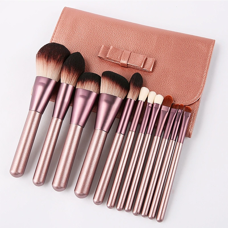 12pcs Neutral package Private label makeup brushes professional veganl Make up Cosmetic Brushes Set