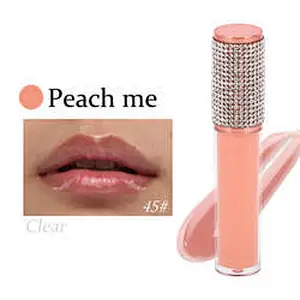 Fast Delivery 162 Shades Liquid Lipstick Lip Gloss Private Label Custom Logo Shiny Glitter Clear Lipgloss
