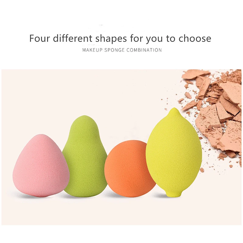 Custom lgoo makeup sponge latex free Soft blender beauty cosmetic puff