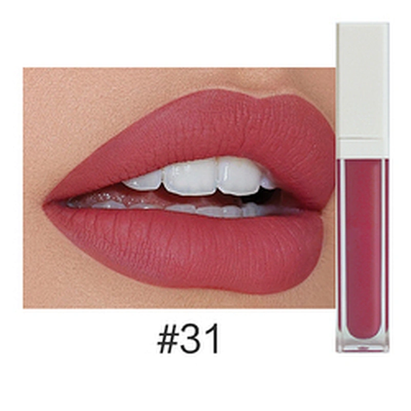 35 colors OEM private label liquid lipstick custom matte waterproof lipstick nude matte lipstick