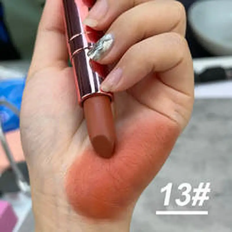 OEM ODM private label charm pink bullet lipstick matte lipstick with cover tube long lasting waterproof