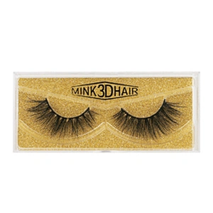 Lashes 3d Wholesale Vendor 35mm Eyelashes 35mm 3d Mink Eyelash With Eyelash Box Packaging