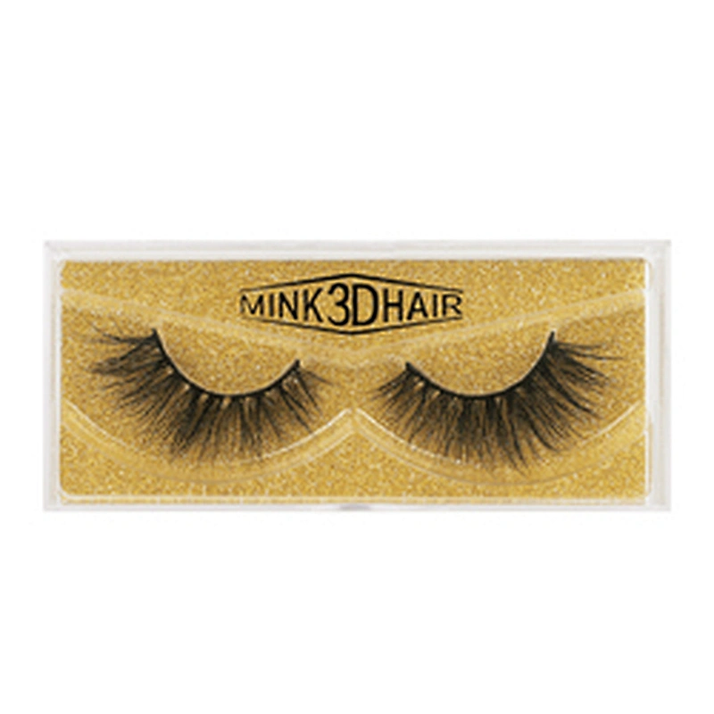 Lashes 3d Wholesale Vendor 35mm Eyelashes 35mm 3d Mink Eyelash With Eyelash Box Packaging