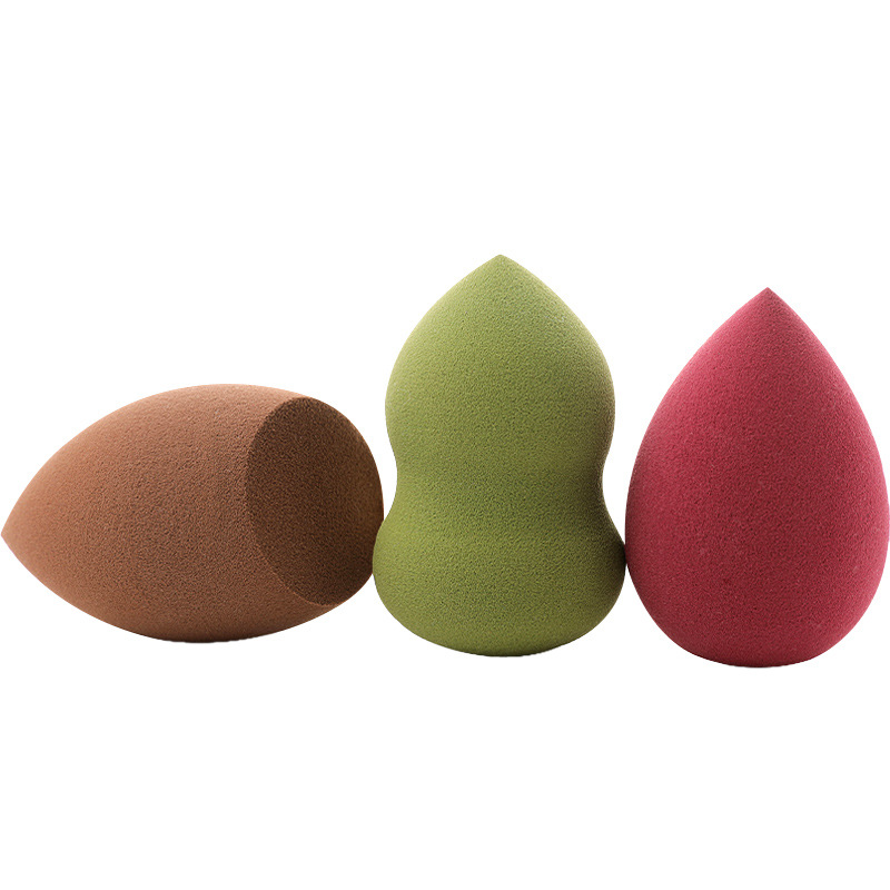 Customized Multi color shape makeup sponge latex free soft blender beauty sponge